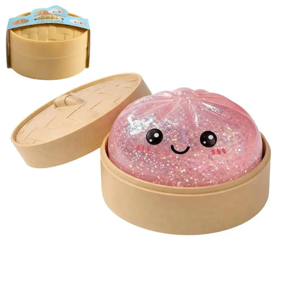 Dog Face Swap Smushers Squishy - Soft, Moldable Slow-Rising Fidget Toy, Actual Stress Reliever with Interchangeable Faces, Tactile Play for Grown Ups