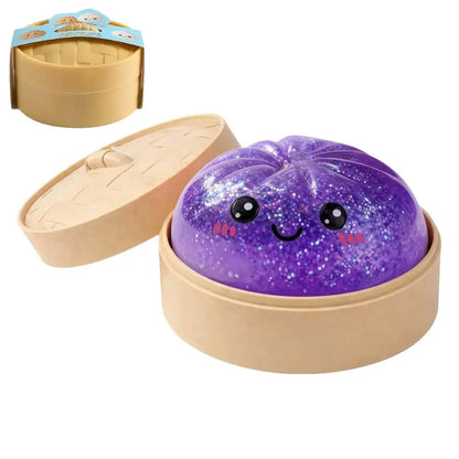 Dog Face Swap Smushers Squishy - Soft, Moldable Slow-Rising Fidget Toy, Actual Stress Reliever with Interchangeable Faces, Tactile Play for Grown Ups
